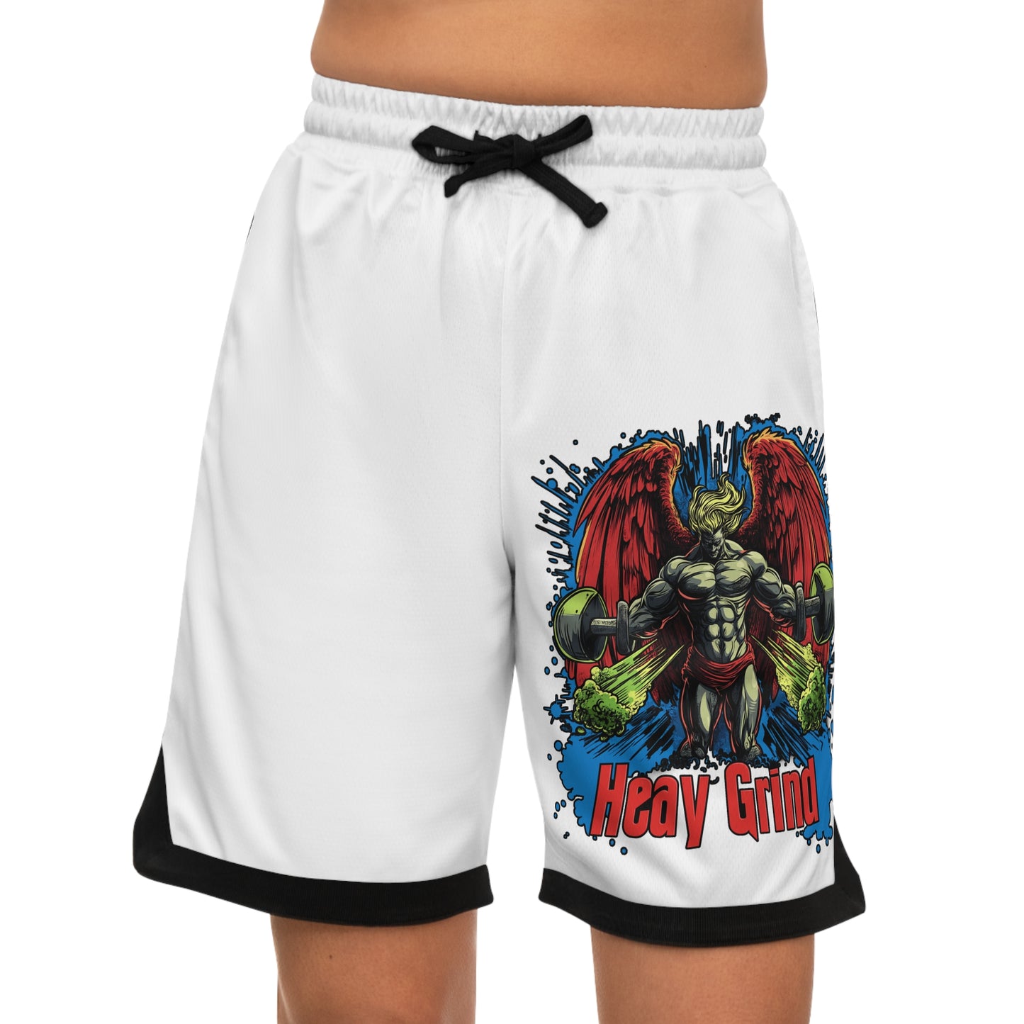 Basketball Rib Shorts (AOP)