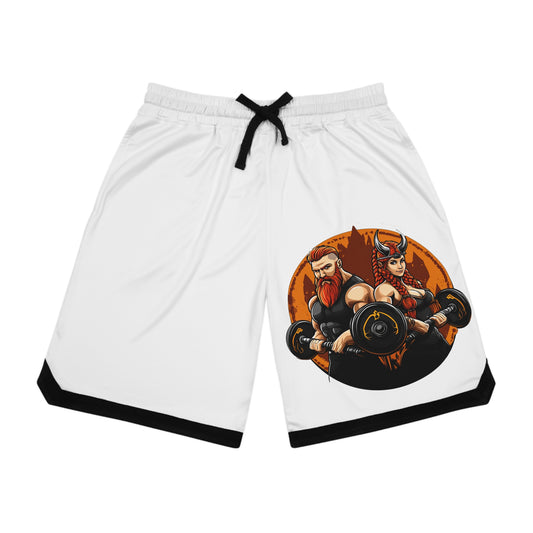 Basketball Rib Shorts (AOP)