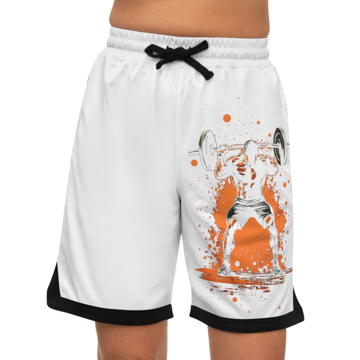 Basketball Rib Shorts (AOP)
