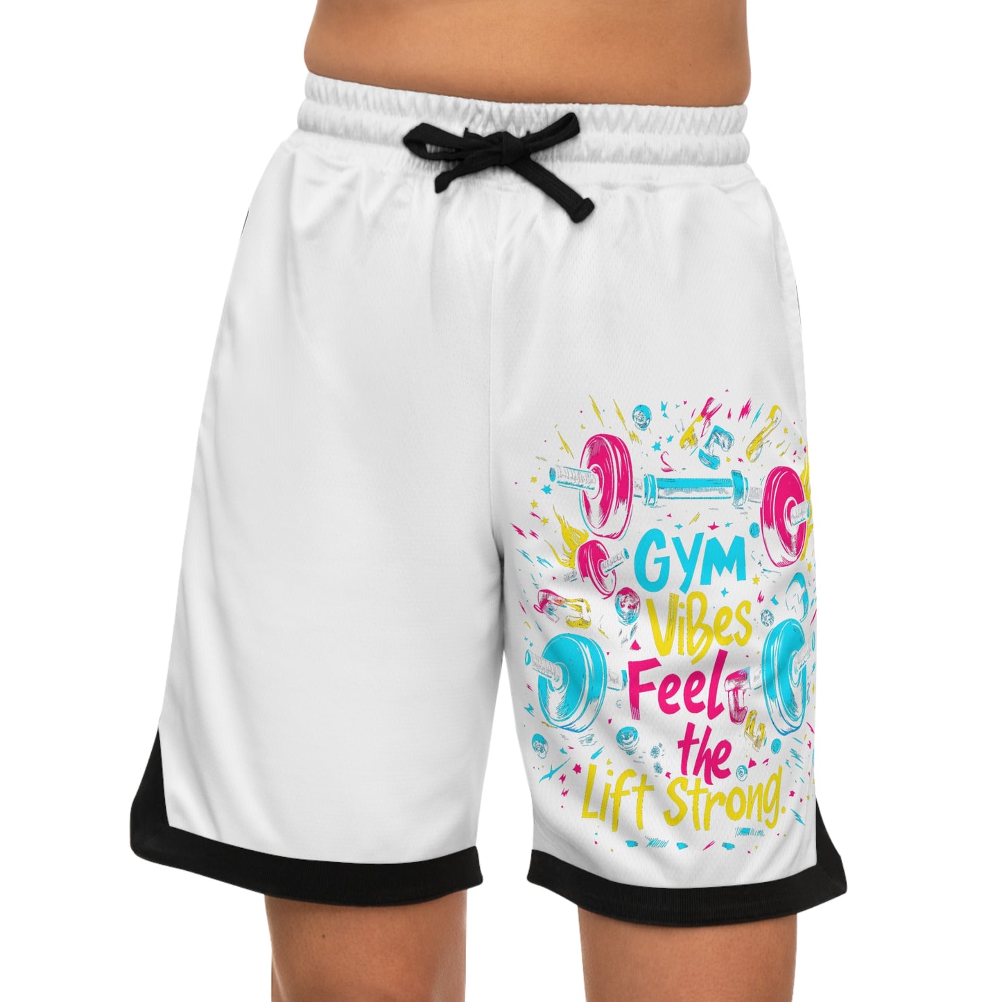 Basketball Rib Shorts (AOP)