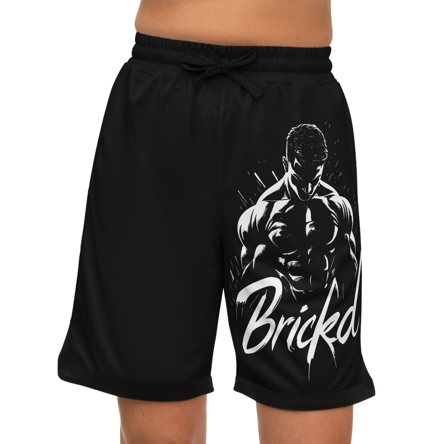 Basketball Rib Shorts (AOP)
